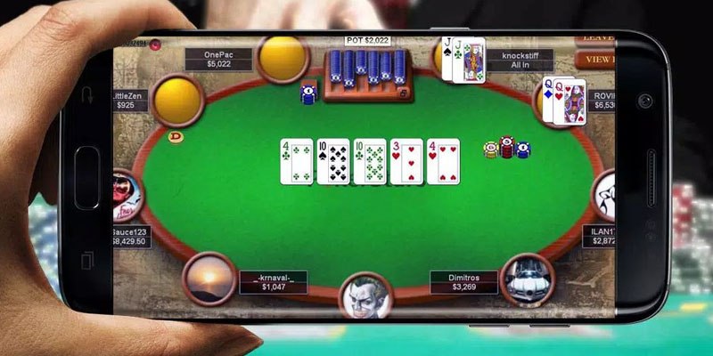 Quy trình đặt cược Poker trực tuyến ấn tượng nhất